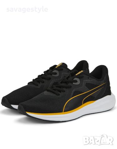 Мъжки маратонки PUMA Twitch Runner Shoes Black/Orange, снимка 3 - Маратонки - 45994419