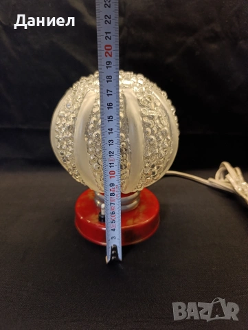 Ретро настолна лампа, снимка 4 - Антикварни и старинни предмети - 53484968