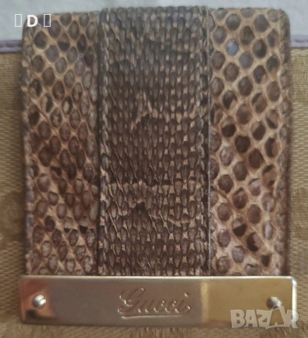 GUCCI оригинално портомоне ПИТОН, снимка 2 - Портфейли, портмонета - 50360798