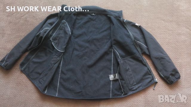 HELLY HANSEN Softshell Work Jacket размер М работна горница вятъроустойчива W4-123, снимка 12 - Суичъри - 45288873