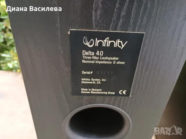 Infinity Delta 40 , снимка 13 - Тонколони - 47845152