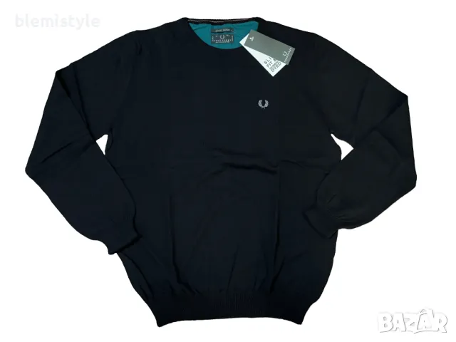 Мъжки пуловер Fred Perry - 2XL, снимка 1 - Пуловери - 47708592