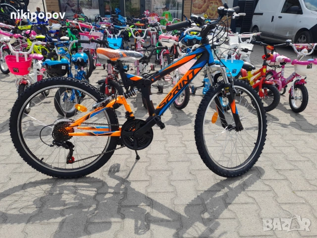 SPRINT Велосипед 24" ELEMENT черен, снимка 11 - Велосипеди - 53839409