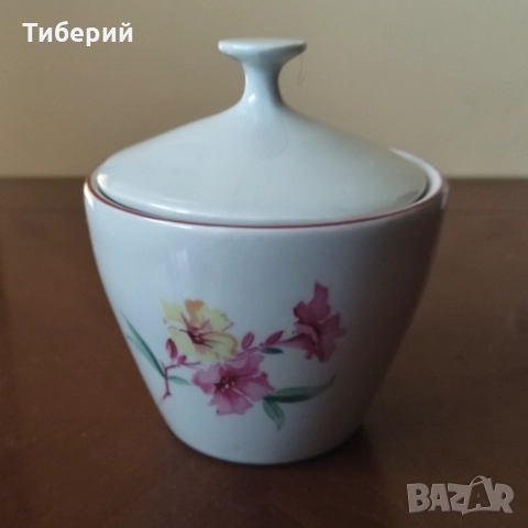 Порцеланова захарница/латиера, снимка 6 - Декорация за дома - 52182958