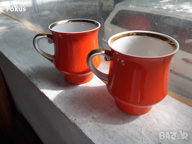 Лот чаши руски порцелан олимпиадата в Москва 1980 год., снимка 4 - Антикварни и старинни предмети - 53370785