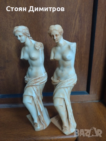 Две статуетки от ТУНИС на Венера Милоска височина 25см,ръчна изработка по оригинал , снимка 6 - Колекции - 51976289
