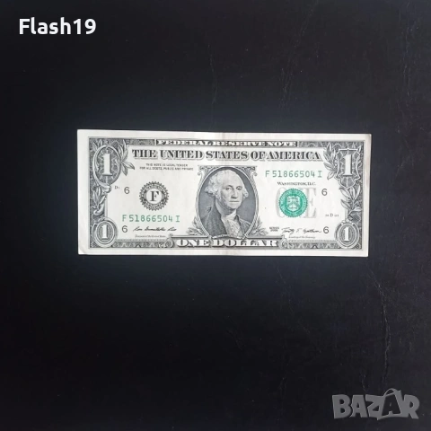 ⭐ САЩ 1 долар 2009 г. F ⭐