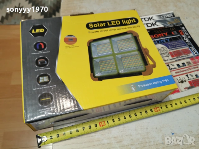 SOLAR LED LIGHT 2102261619, снимка 3 - Къмпинг осветление - 53573631