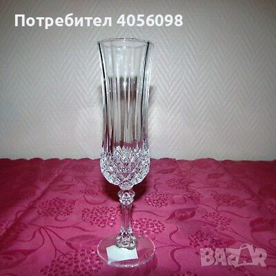 Чаши френски кристали шампанско , снимка 2 - Чаши - 46402060