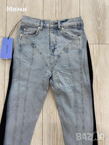 Дамски дънки MUGLER, снимка 4 - Дънки - 52333852