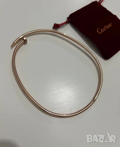 висококачествена гривна от стомана cartier, снимка 2 - Гривни - 51420377