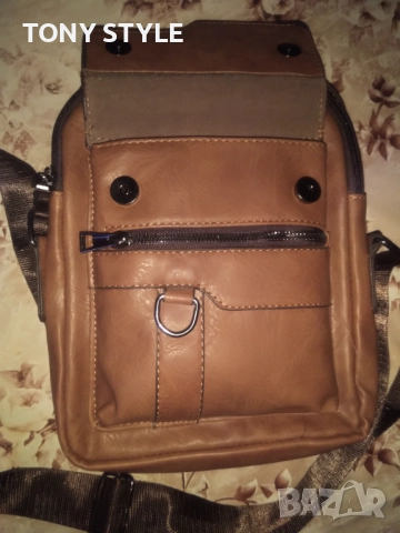 Нова Кожена Мъжка Чанта , снимка 11 - Чанти - 51610569