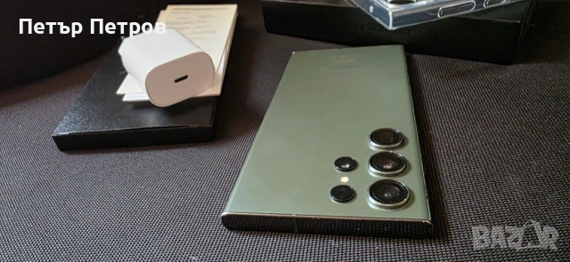 Samsung Galaxy S23 Ultra 512GB 12GB RAM Green ПЪЛЕН КОМПЛЕКТ!-Неразличим от НОВ!-430 ЕВРО!, снимка 8 - Samsung - 53983776