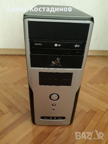 Продавам компютър с 4-ядрен процесор Q6600, 3GB RAM и видеокарта NVIDIA GT710 1GB, снимка 1 - За дома - 45947155