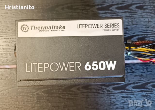 Захранващ блок Thermaltake Litepower 650W LTP-0650P-2, снимка 5 - Захранвания и кутии - 45608759
