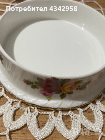 “ Cottage Rose” Германия. Кутия за бижута., снимка 8 - Антикварни и старинни предмети - 52497222