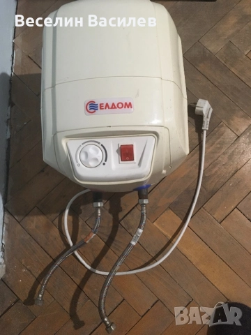 Продавам водонагревател в добро състояние 5 литра,1.500w, снимка 2 - Бойлери - 51985916