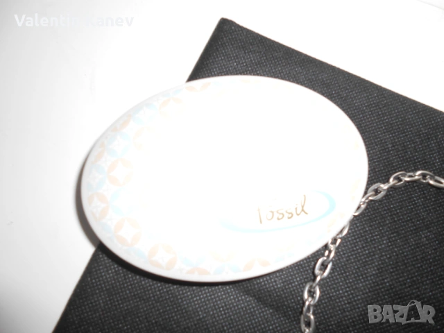 огърлица с камъни и кръст скамъни за рокерки, снимка 2 - Колиета, медальони, синджири - 53380487