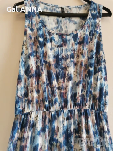 СТРАХОТНА ЛЯТНА РОКЛЯ ЕФЕКТЕН ДЕСЕН XL, снимка 4 - Рокли - 50926167