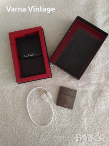 Електрическа тънка запалка ,Pierre Gardin., снимка 4 - Запалки - 51729032