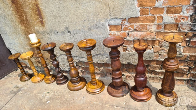 промоция дЪРВЕНИ СВЕЩНИЦИ , снимка 2 - Декорация за дома - 50821096