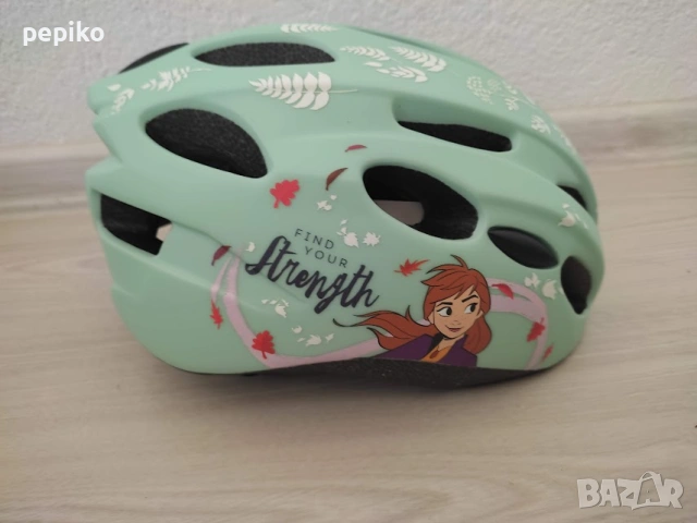 продавам колела внос от Германия Комплект НОВИ каска и ръкавици ELZA, снимка 3 - Спортна екипировка - 53832100