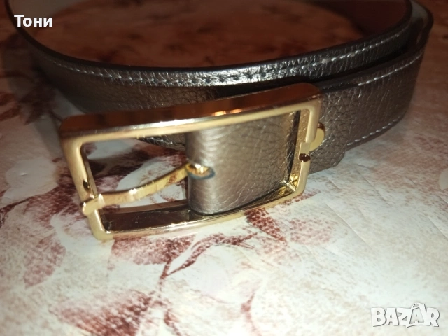 CORTI MILANO Оригинал Нов Дамски Колан Изцяло от Естествена Кожа 90см. , снимка 2 - Колани - 53930936