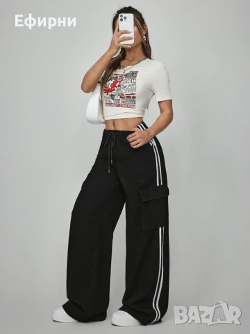 Черхи дънки, дънки с кант, спортни дънки, снимка 3 - Дънки - 51194309