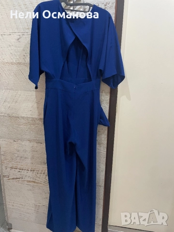 Официален син гащеризон и сребриста рокля, снимка 3 - Рокли - 51700491