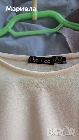 Бяла рокля BOOHO, снимка 2 - Рокли - 50043401