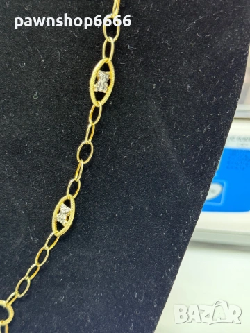 Златно колие 14К , снимка 6 - Колиета, медальони, синджири - 54027565