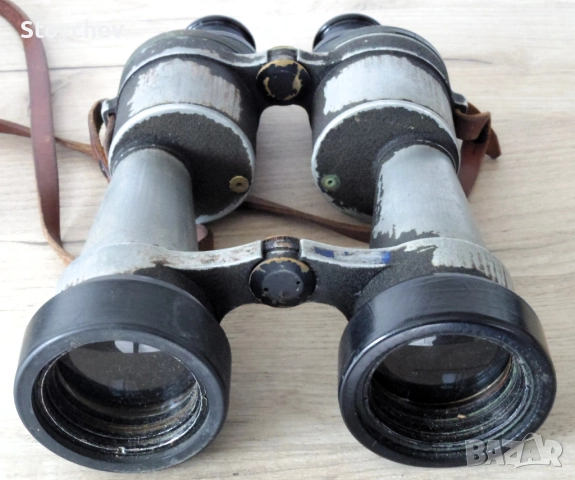 Бинокъл Huet Paris Modèle 1933 Type 1 10X50 Marine Nationalе, снимка 4 - Други ценни предмети - 52419028