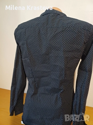 Риза черен етикет H&M, снимка 3 - Ризи - 53455910