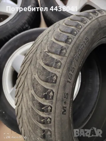 Алуминиеви джанти с гуми 6Jx15, 4х100, ET49 - 5бр., снимка 10 - Гуми и джанти - 49797141