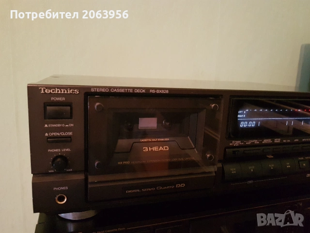 Technics RS BX 828 висок модел триглав дек, снимка 2 - Декове - 53791604