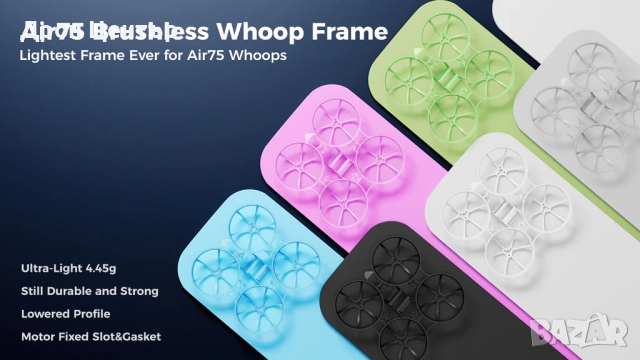 Промоция дрон BetaFPV Air75, снимка 12 - Дронове и аксесоари - 52644477