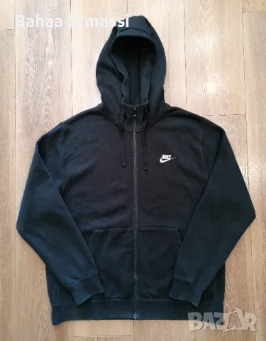 Nike Fleece Суичър мъжки Оригинален , снимка 2 - Спортни дрехи, екипи - 49082111