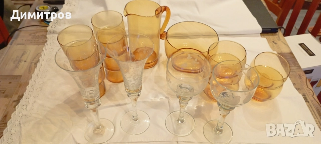 Сервиз за боле +2 сета чаши