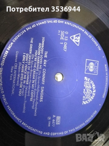 Ray Conniff Singers, снимка 3 - Грамофонни плочи - 54294748