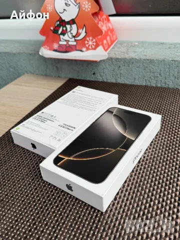 НОВ! *ЛИЗИНГ* iPhone 16 Pro Max Natural Black Titanium 256Gb / Айфон, снимка 3 - Apple iPhone - 48125917