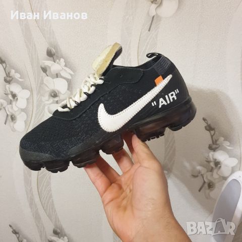 маратонки  -Nike Air VaporMax Off-White  номер 39,5-40 , снимка 7 - Маратонки - 37495541