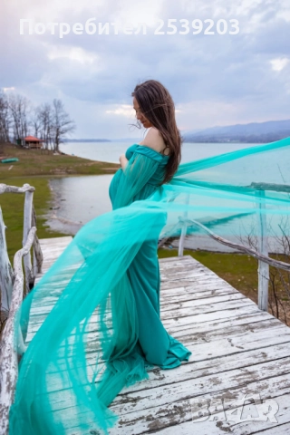 Рокля за бременни , снимка 2 - Дрехи за бременни - 51561094