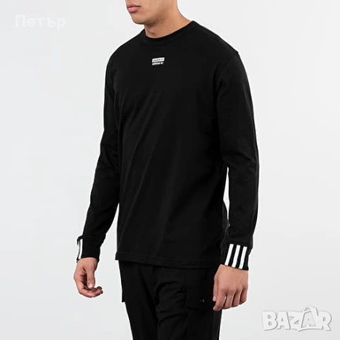Мъжка блуза Adidas F Longsleeve Tee Black