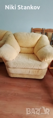 Холова гарнитура , снимка 5 - Дивани и мека мебел - 52501349