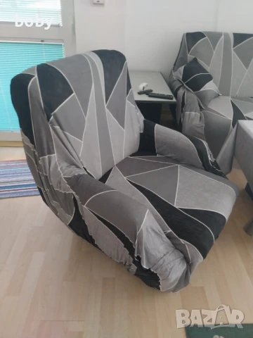 Продавам холова гарнитура , снимка 3 - Дивани и мека мебел - 50837313