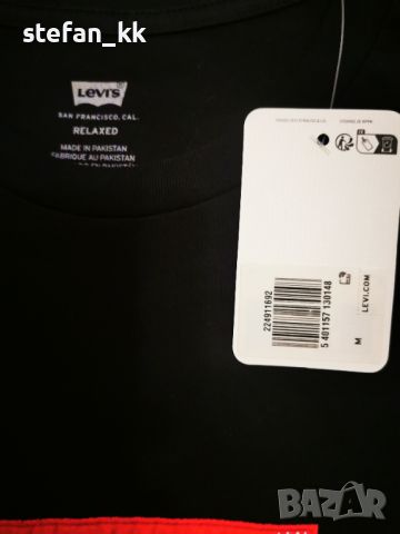 Мъжка тениска Levi's Relaxed fit нова Размер М , снимка 4 - Тениски - 46413218