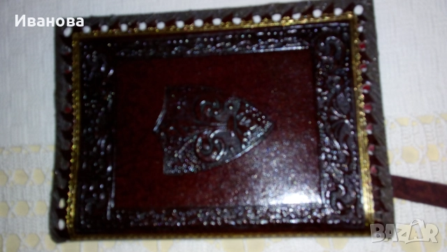 Чанта от естествена кожа и обложки за книги от ест. кожаи, снимка 2 - Чанти - 52183752