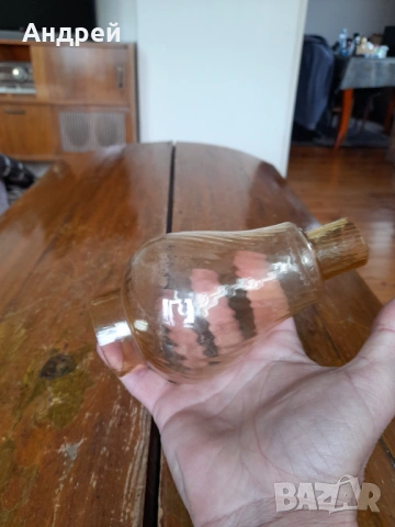 Старо стъкло за газена лампа,фенер #6, снимка 2 - Други ценни предмети - 54032663