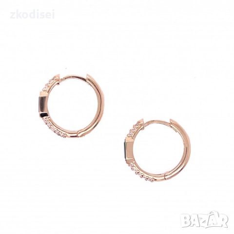 Златни обеци 2,06гр. 14кр. проба:585 модел:34505-2, снимка 2 - Обеци - 52083584