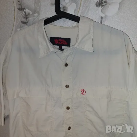 Fjallraven риза с къс ръкав размер ХХЛ, снимка 2 - Ризи - 49715468
